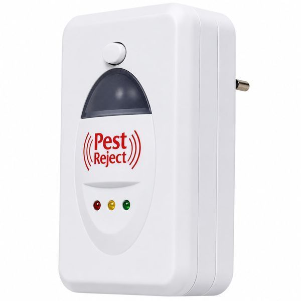 Ультразвуковий відлякувач мишей Pest Reject відлякувач гризунів та комах LK202310-20 живлення від мережі 220В Білий U0000056502 фото