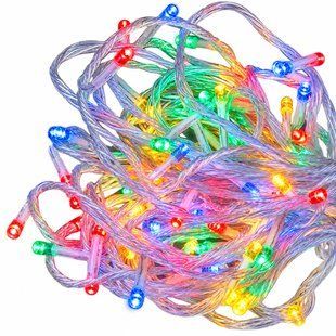 Светодиодная гірлянда штора Водопад Мульти 2.5х1.5 м LED гирлянда 240 диодов светодиодный занавес Микс 12k01p009v1 фото