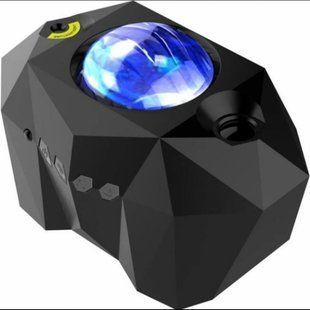 Нічник-проектор з bluetooth колонкою Aurora світильник лазерний проектор зоряне небо дискосвітло святкове освітлення прожектор 52796 фото