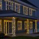 Светодиодная уличная гирлянда нить 50 м 500 LED светодиодов новогодняя гирлянда на дом и елку от сети Желтый CF500L50MBY фото 2